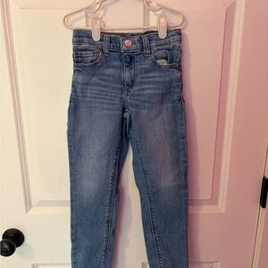 Zara Girls' Medium Blue Skinny Jeans
